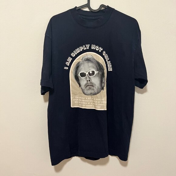 Super Yaki x Karen Han I AM SIMPLY NOT ONLINE Mads Mikkelsen Shirt - Picture 2 of 5